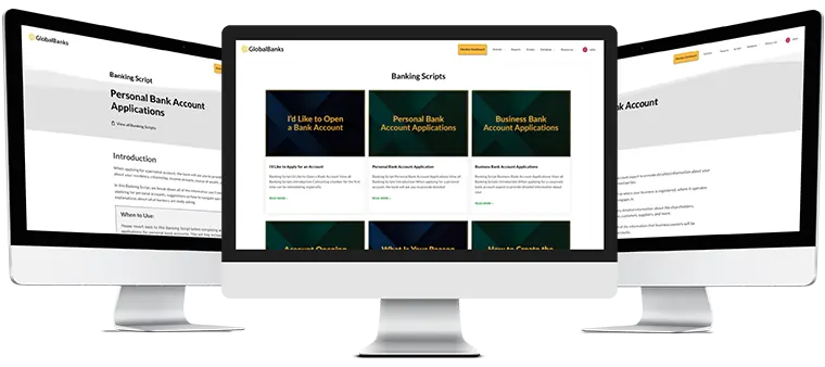 GlobalBanks IQ Banking Script