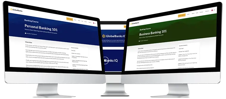 GlobalBanks IQ Personal and Business Courses