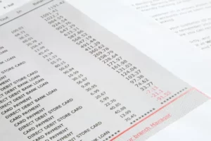 Bank statement letter